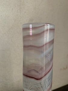 1950s Pink Glass Vase