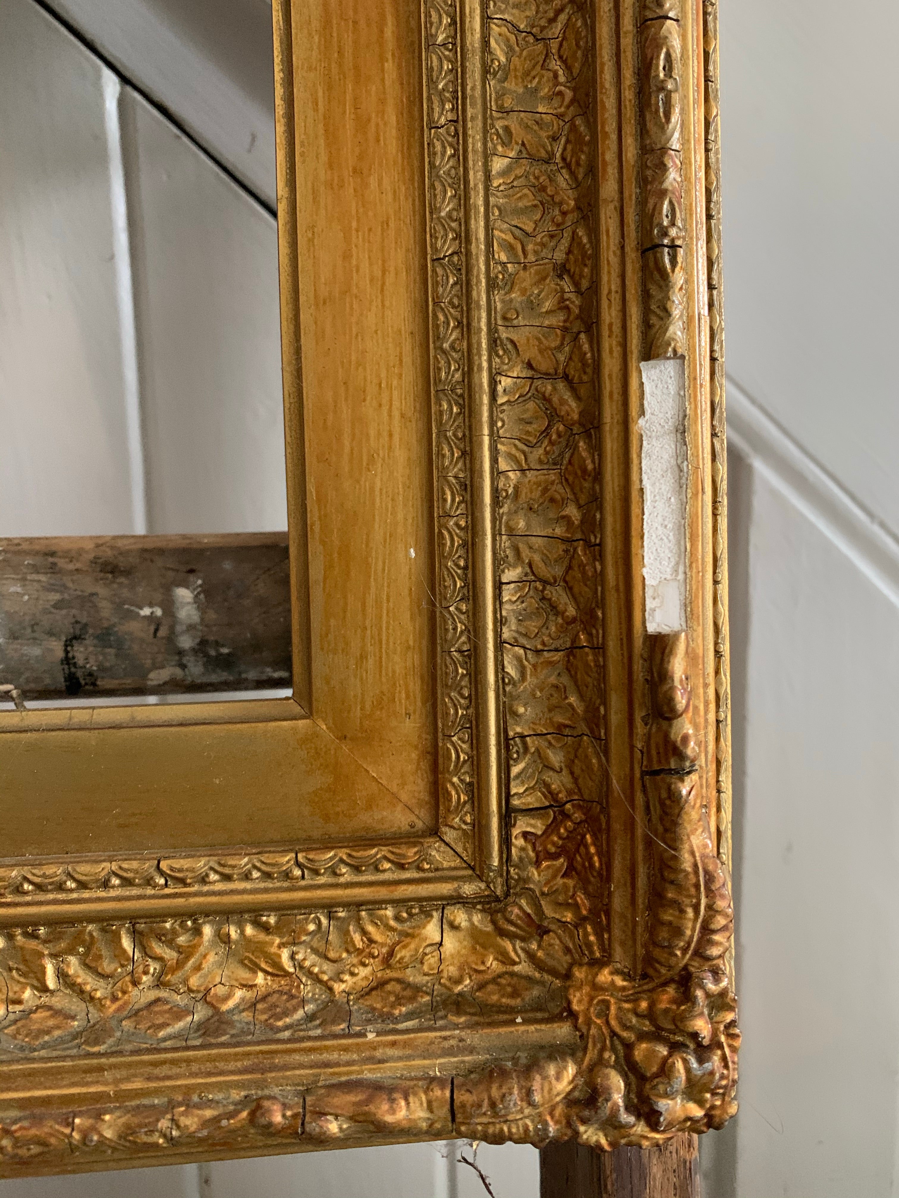 Decorative Carved Gilt Frame