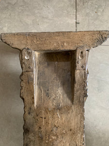 Decorative Carved  Wood Wall Shelf