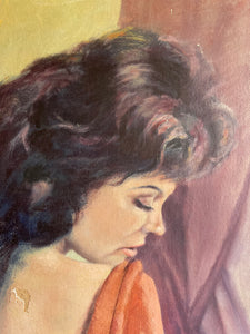 Original Nude - Oil on Board