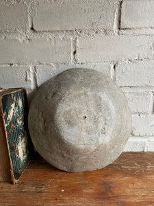 Larger Antique Marble Bowl 7