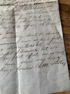 Handwritten Letter Dated 1800