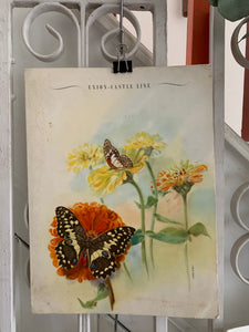 Original Union Castle Dinner Menu 1965