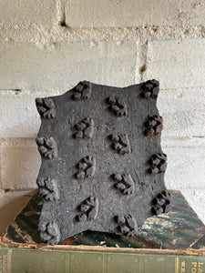 Square Antique Textile Printing Block