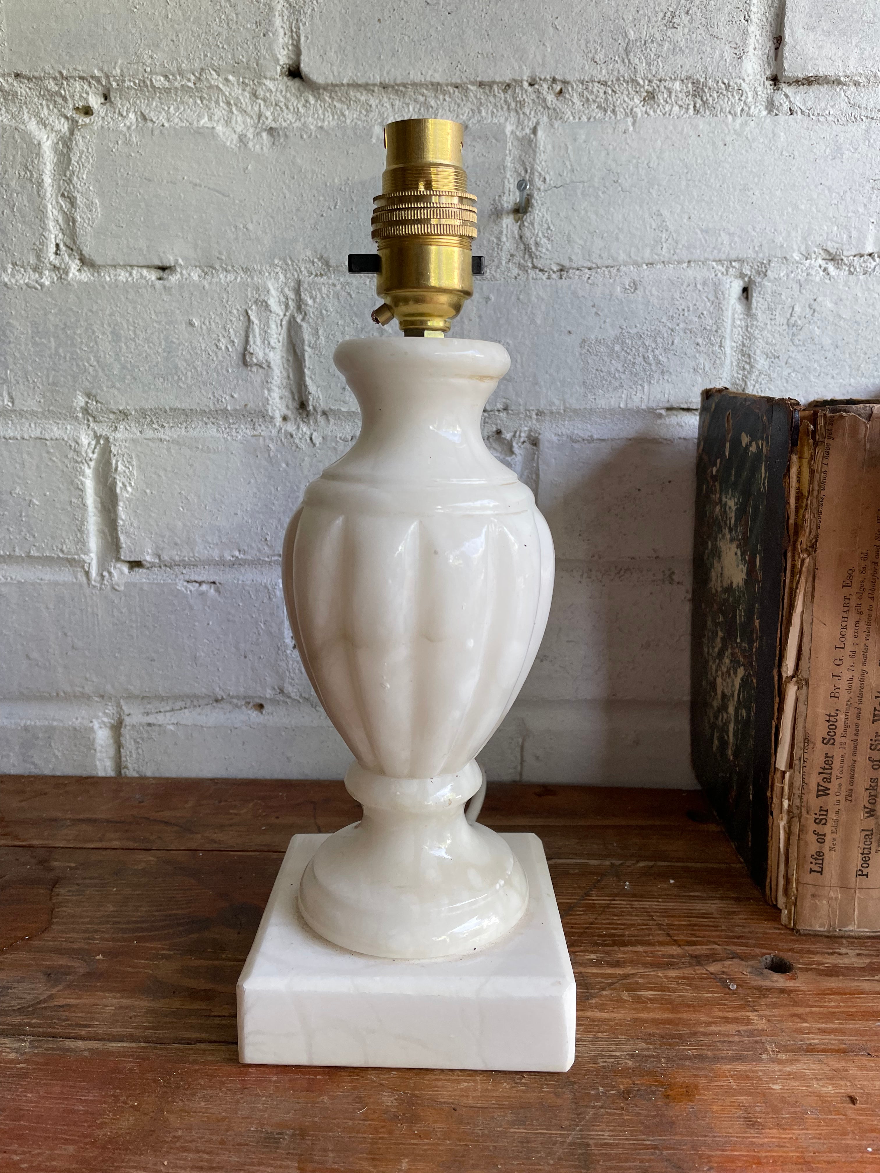 Alabaster Lamp