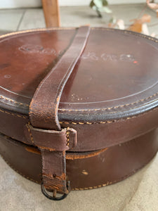 Old Leather Collar Box