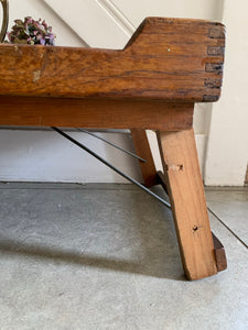 Folding Wooden Serving Tray/Butlers Tray