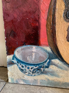 Still Life with a Lute  - Oil on canvas