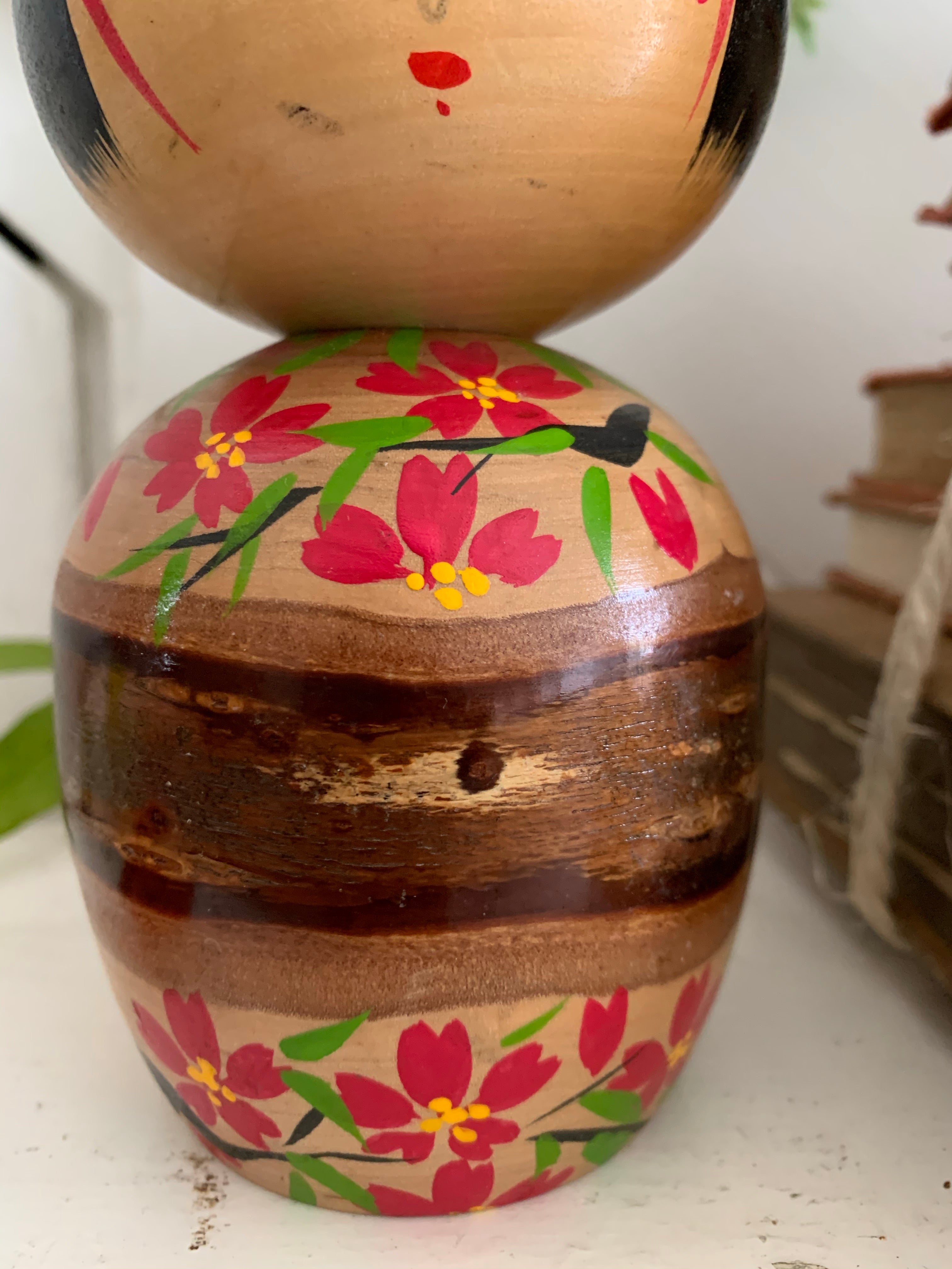 Small Vintage Japanese Kokeshi Doll