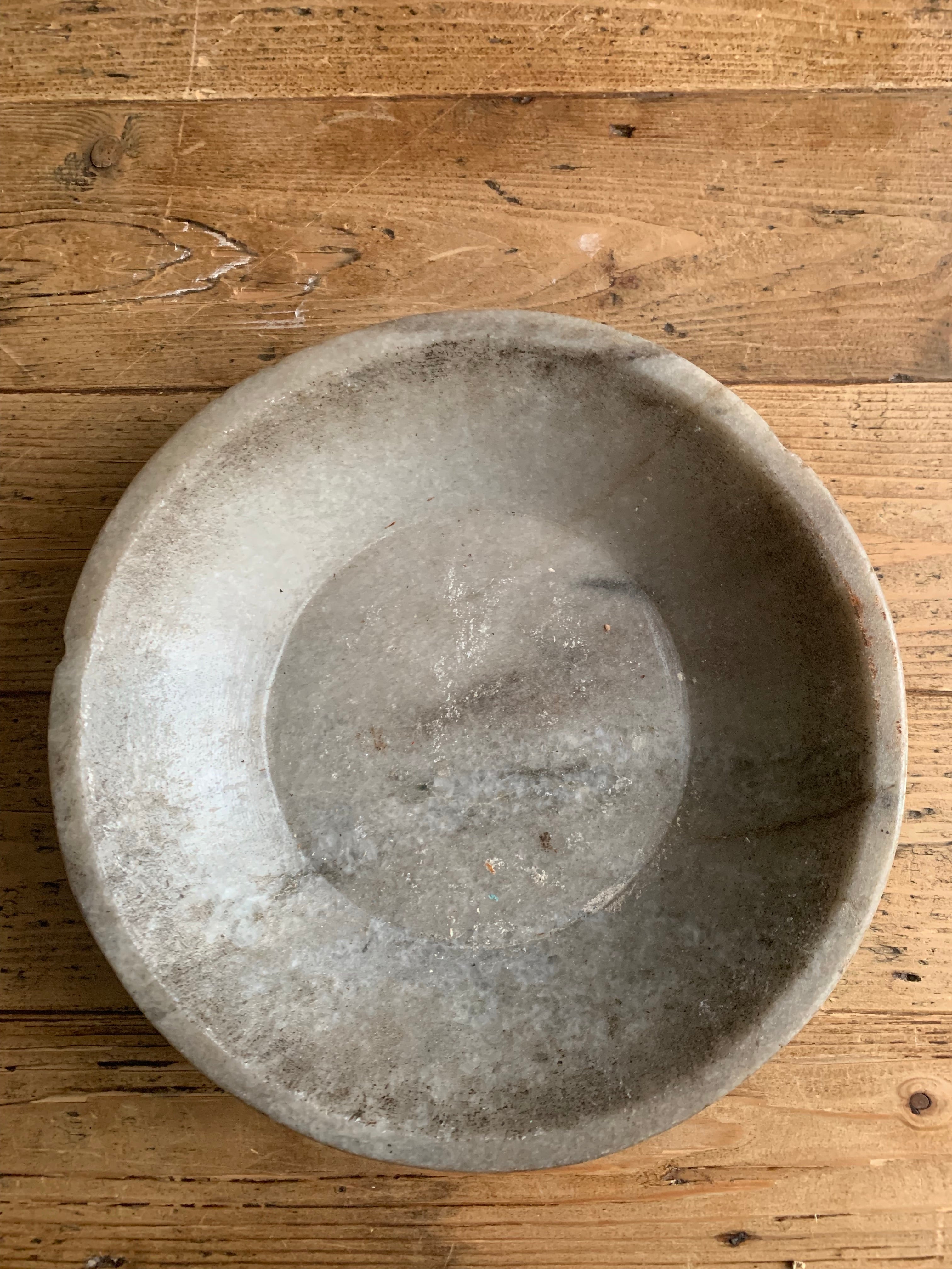 Antique Marble Stone Bowl 4