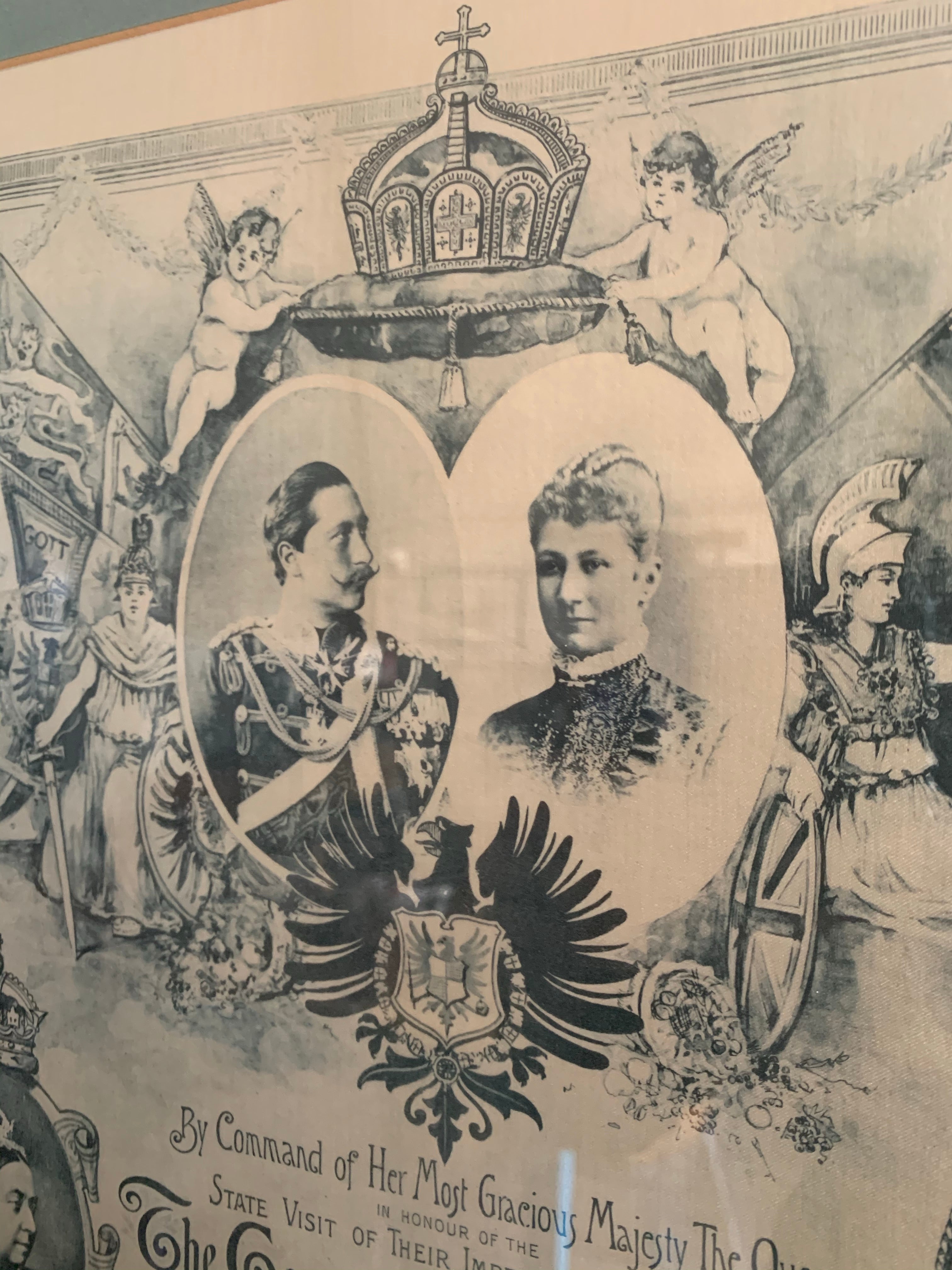 Large 1800s Framed Theatre Poster