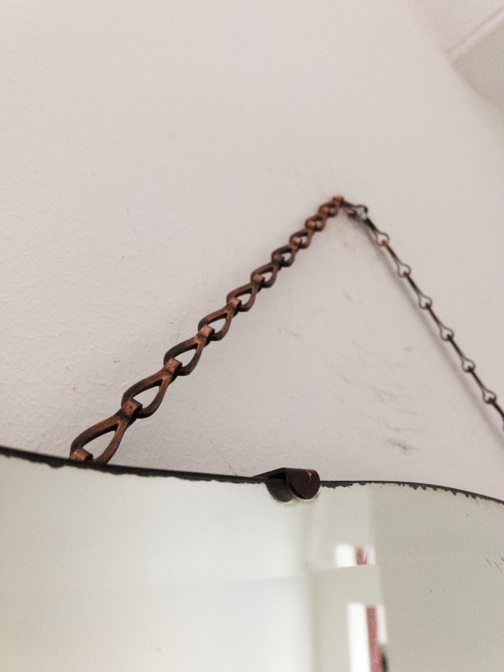 Scalloped Art Deco Mirror