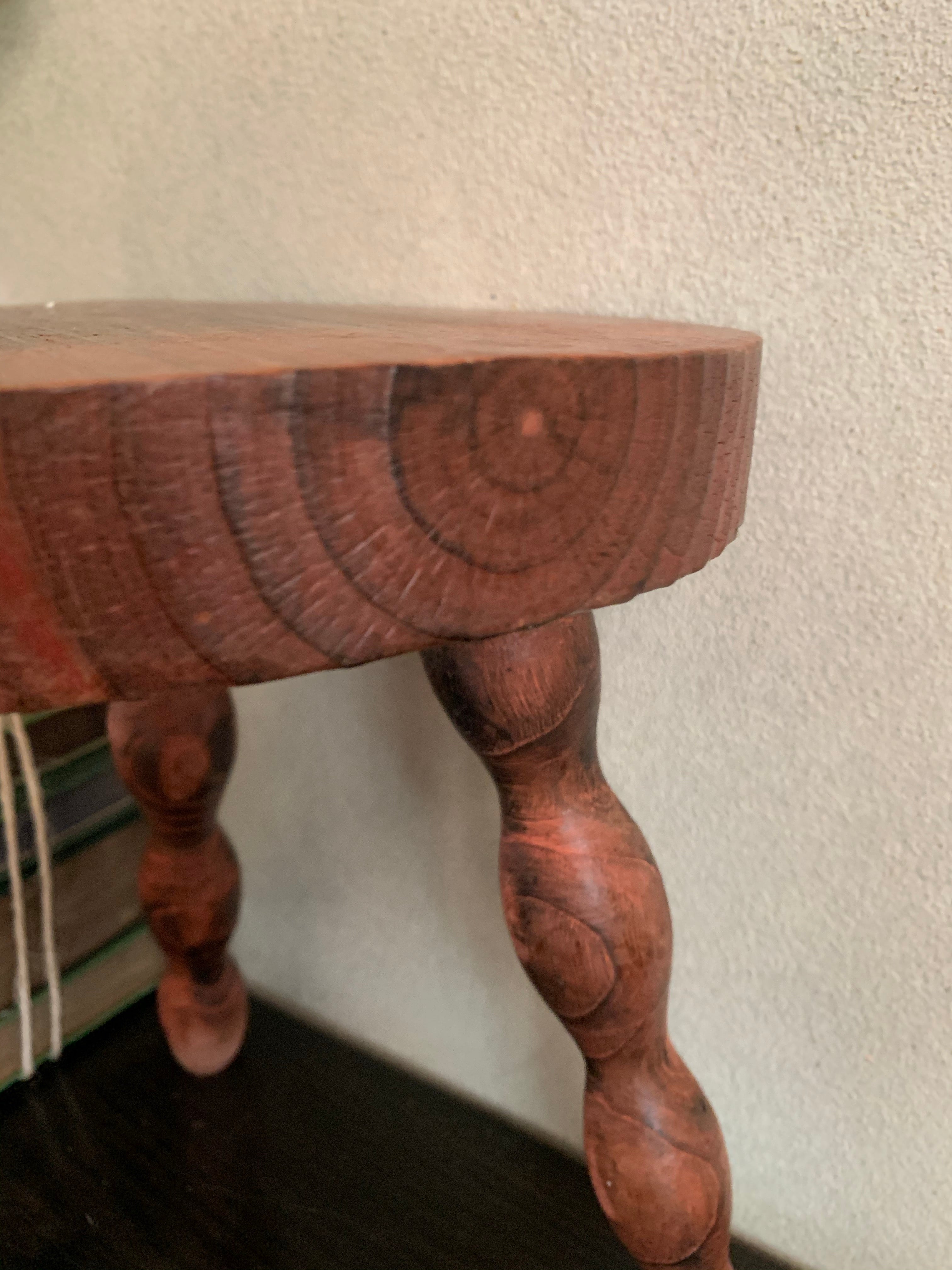 French Vintage Milking Stool