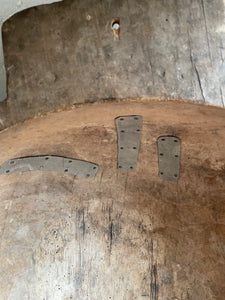 Large Wooden Dough Bowl 2