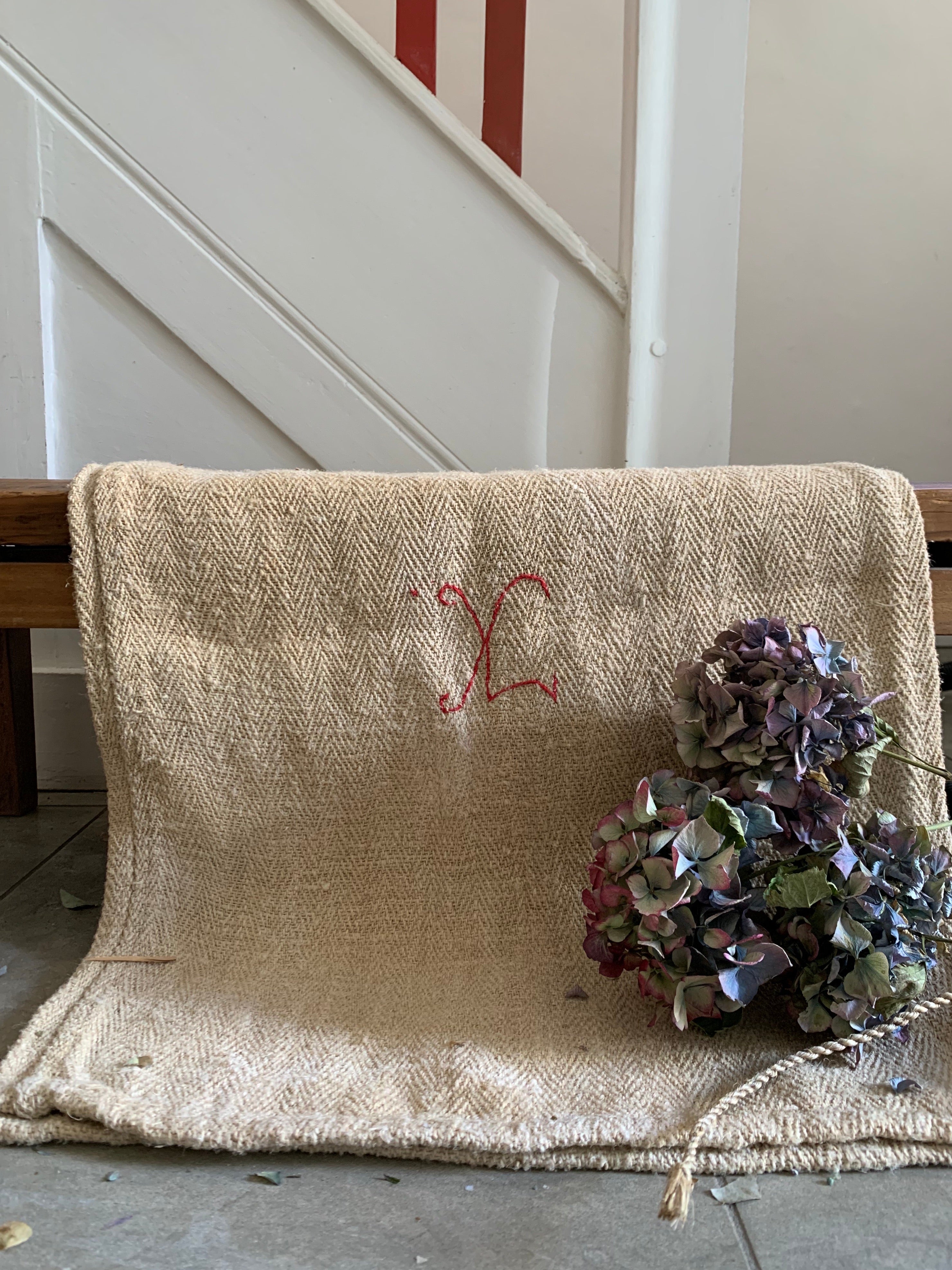 Old French Grain Sack 2