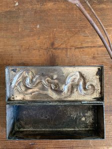 Teeny plated copper box with dragon detail