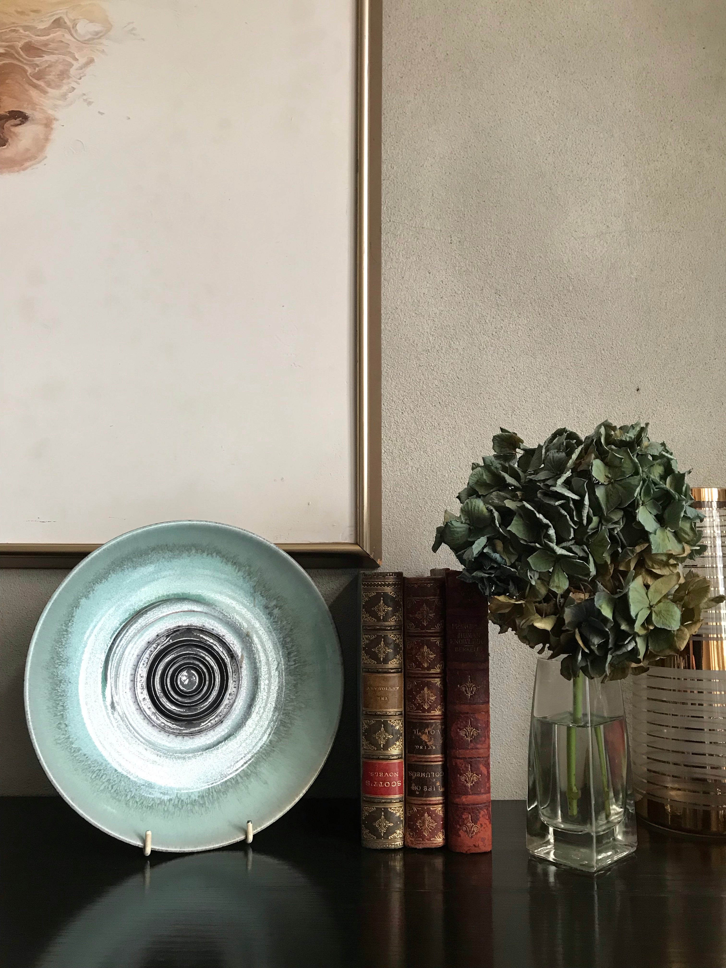 Green Decorative Plate