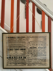 1800s Theatre Poster