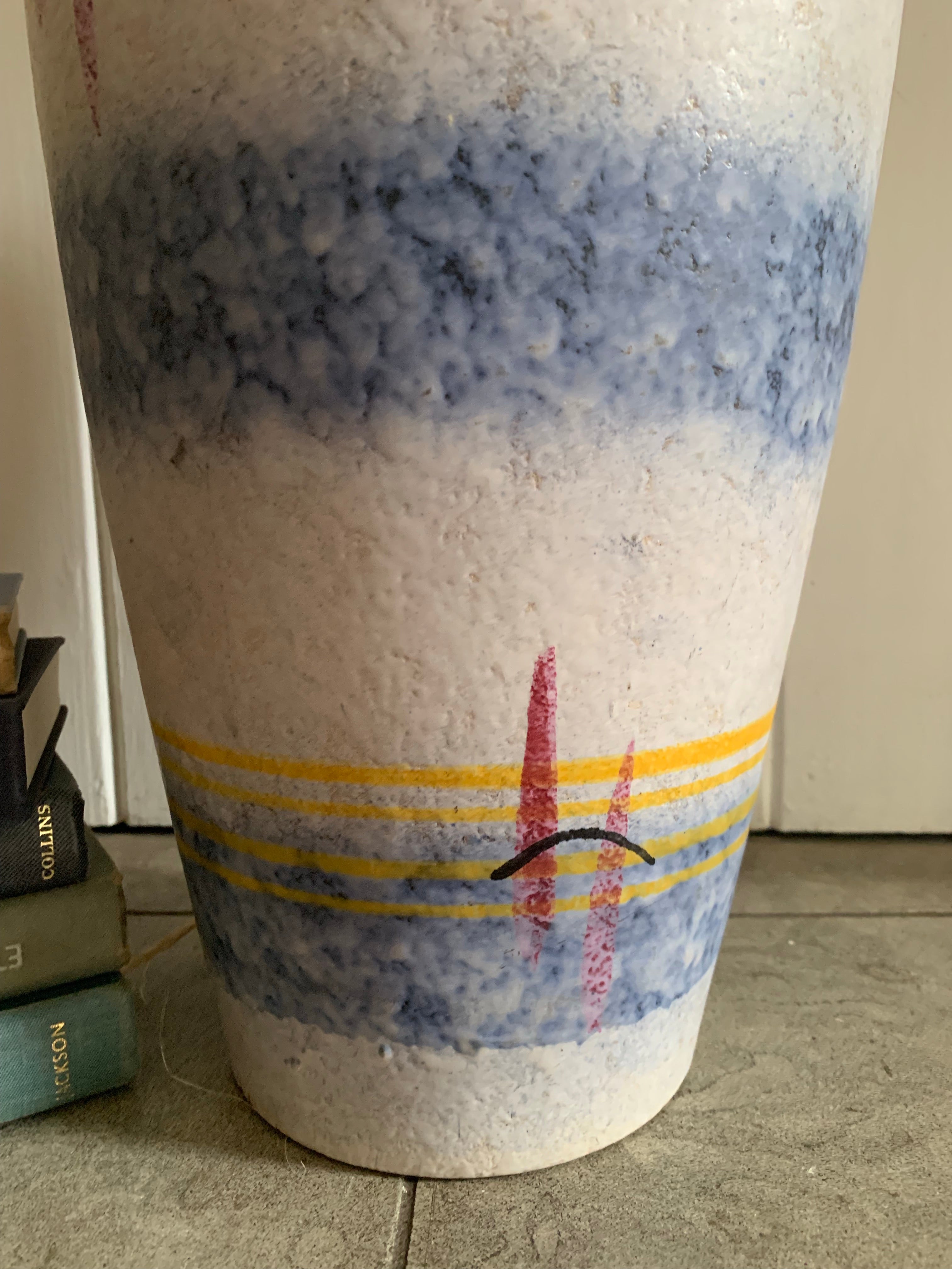 Large Mid-Century Vase