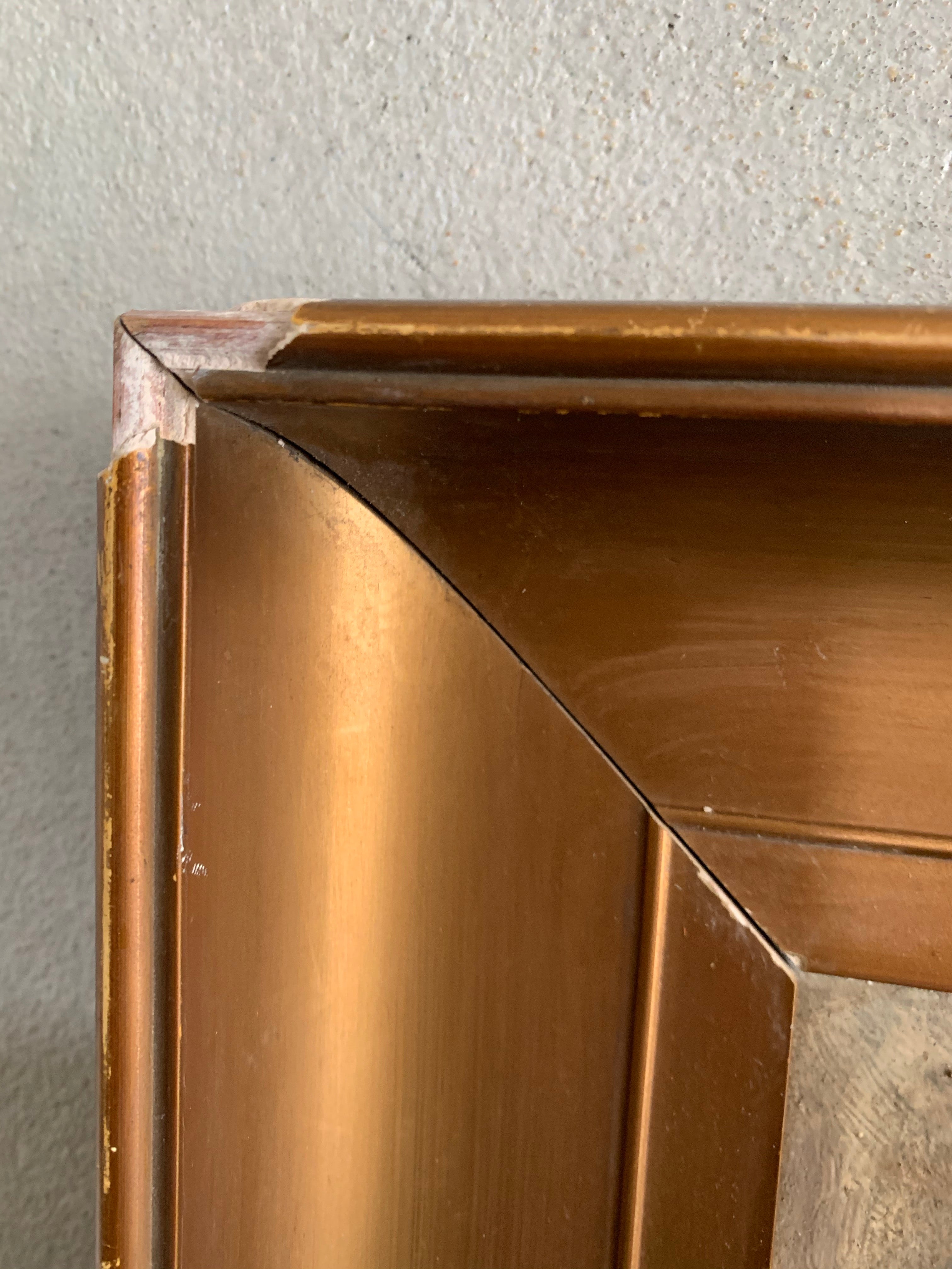 Mountain and Sky: Antique Oil on board