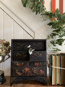 Small Antique Desktop Drawers