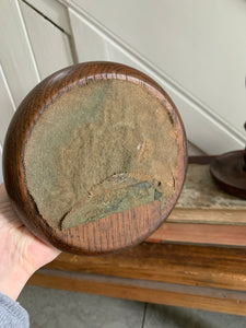 Antique “Barley Twist” Wooden Candlesticks