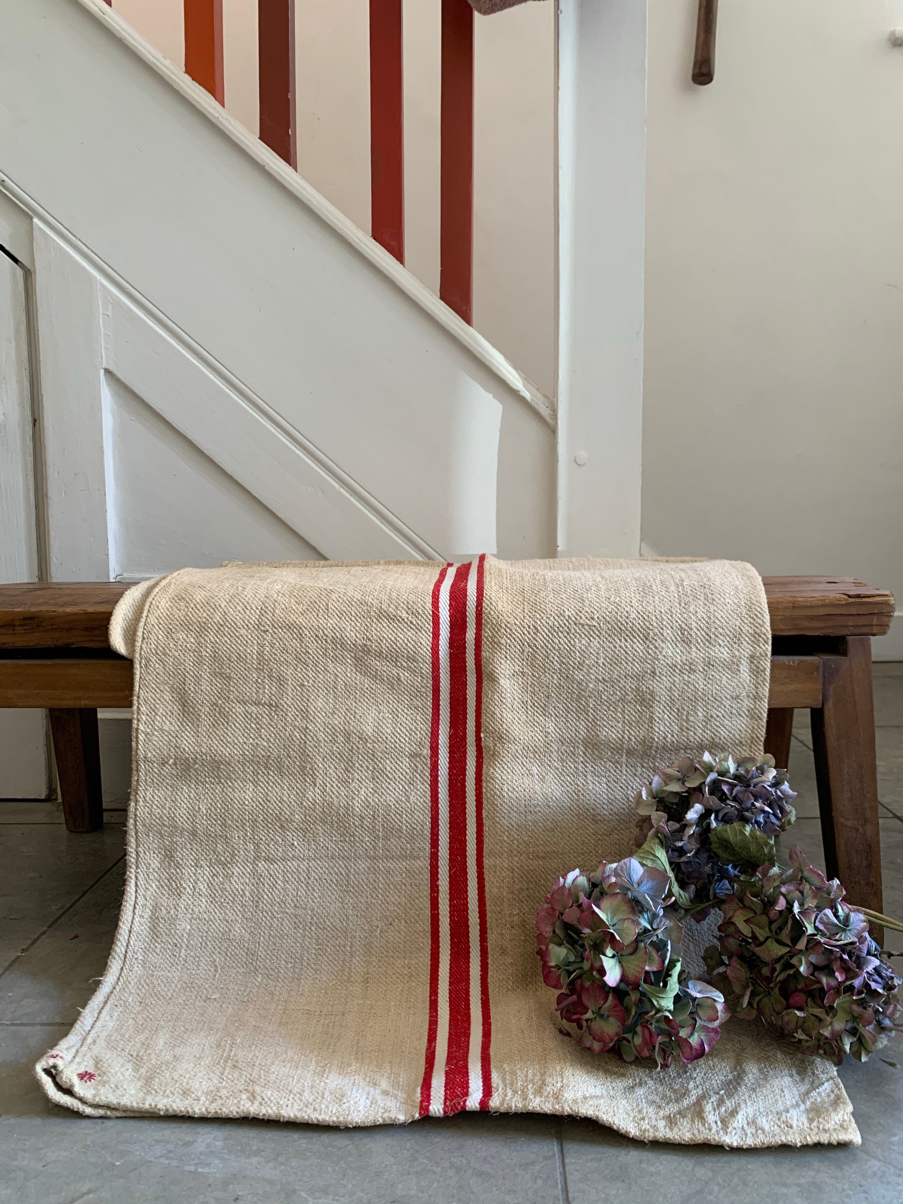 Old French Grain Sack 1
