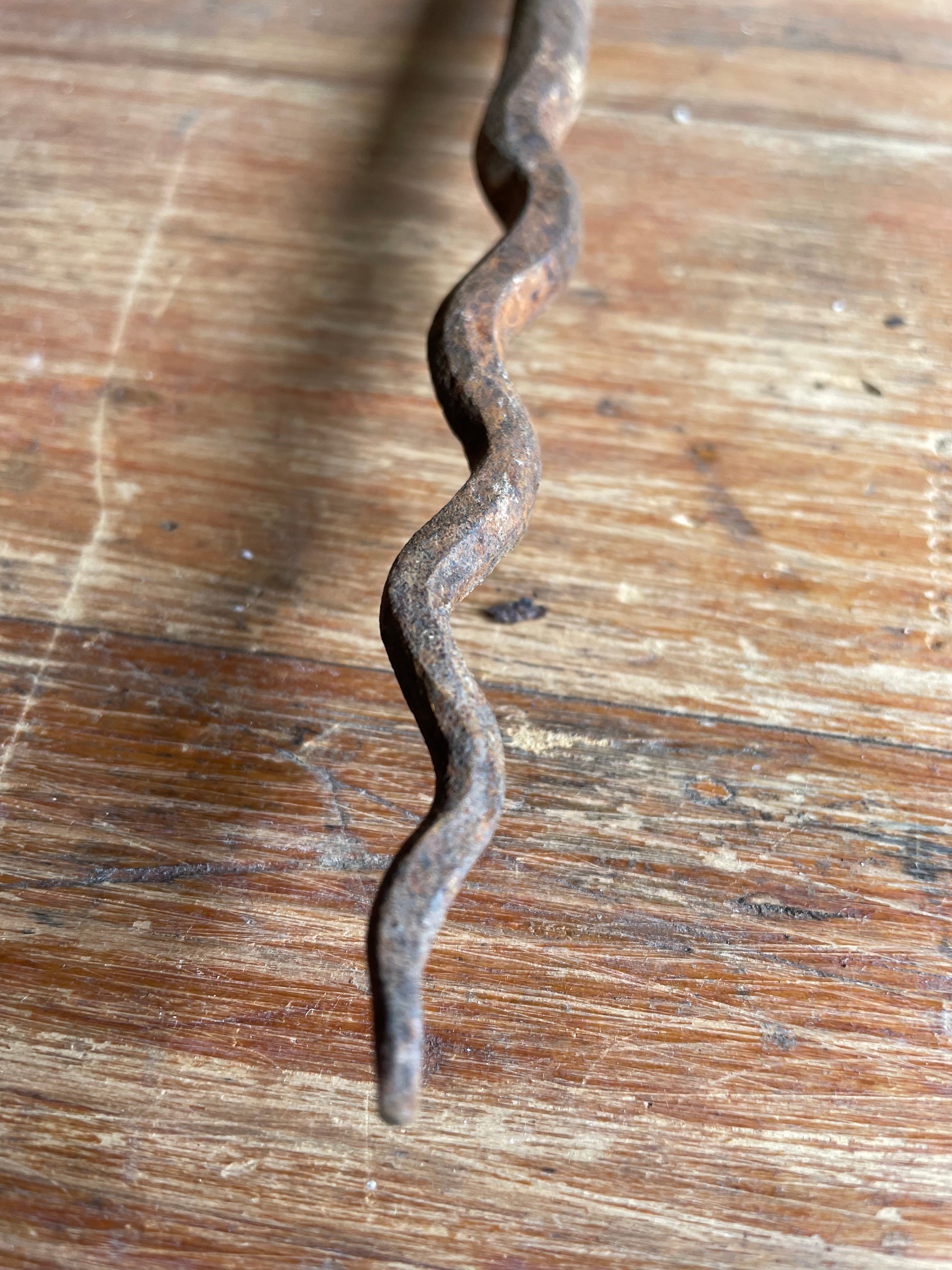 Wrought Iron Victorian Hose Stake