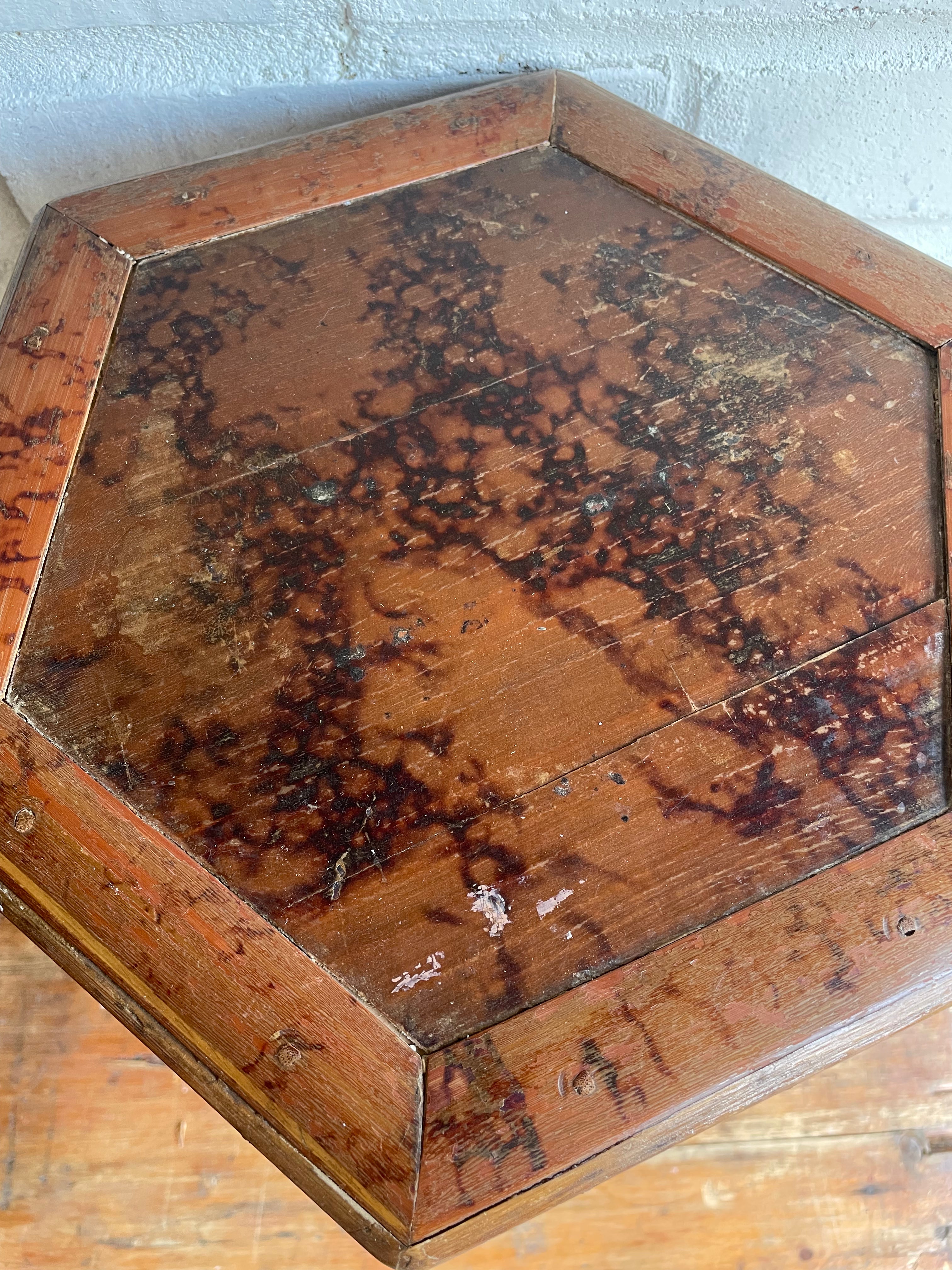 Small Bamboo Sidetable