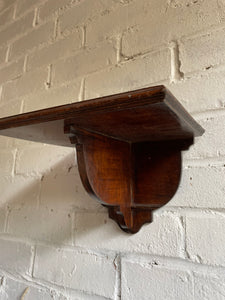 Small Wall Hung Wooden Shelf