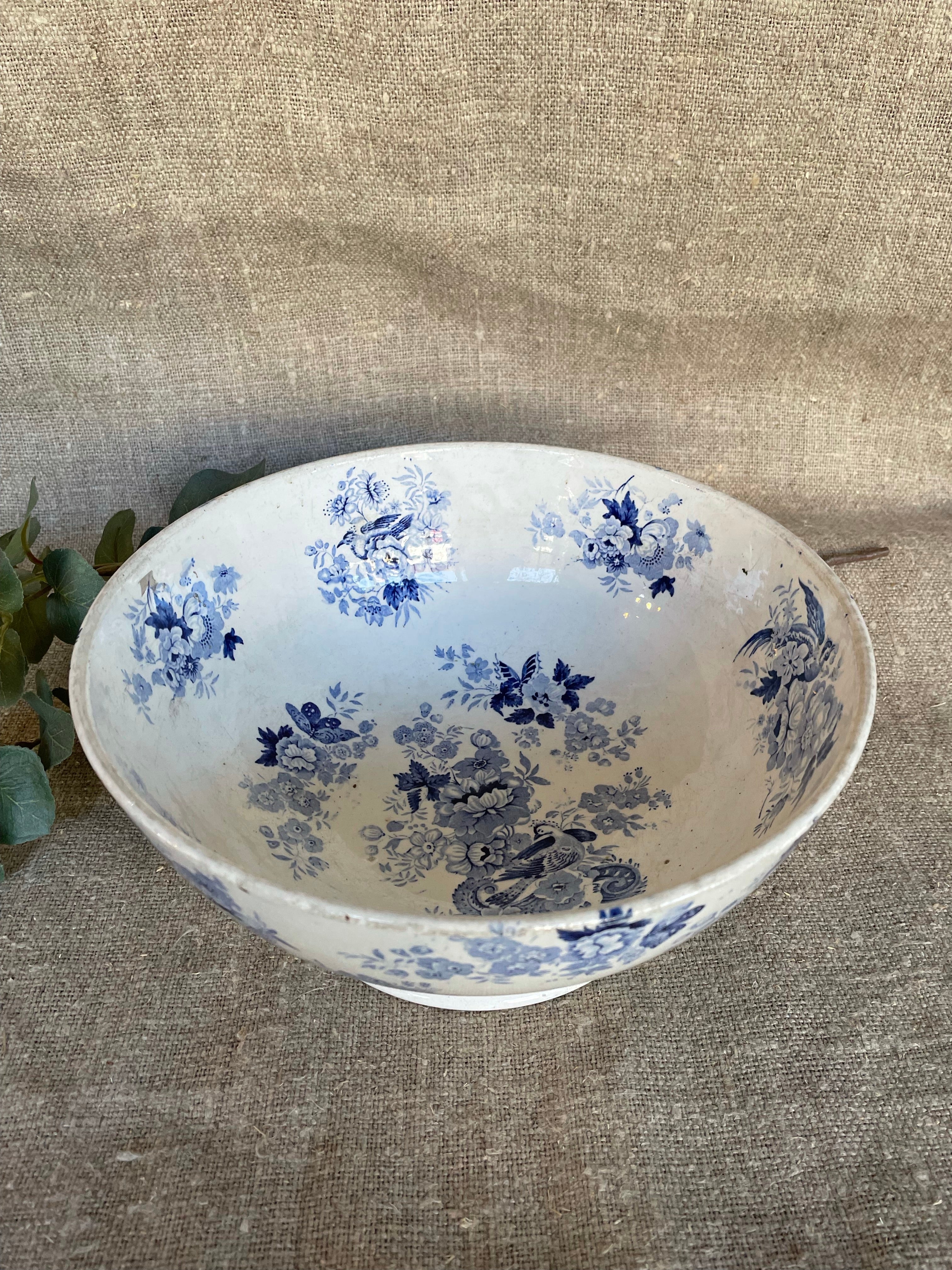 French Transferware Bowl