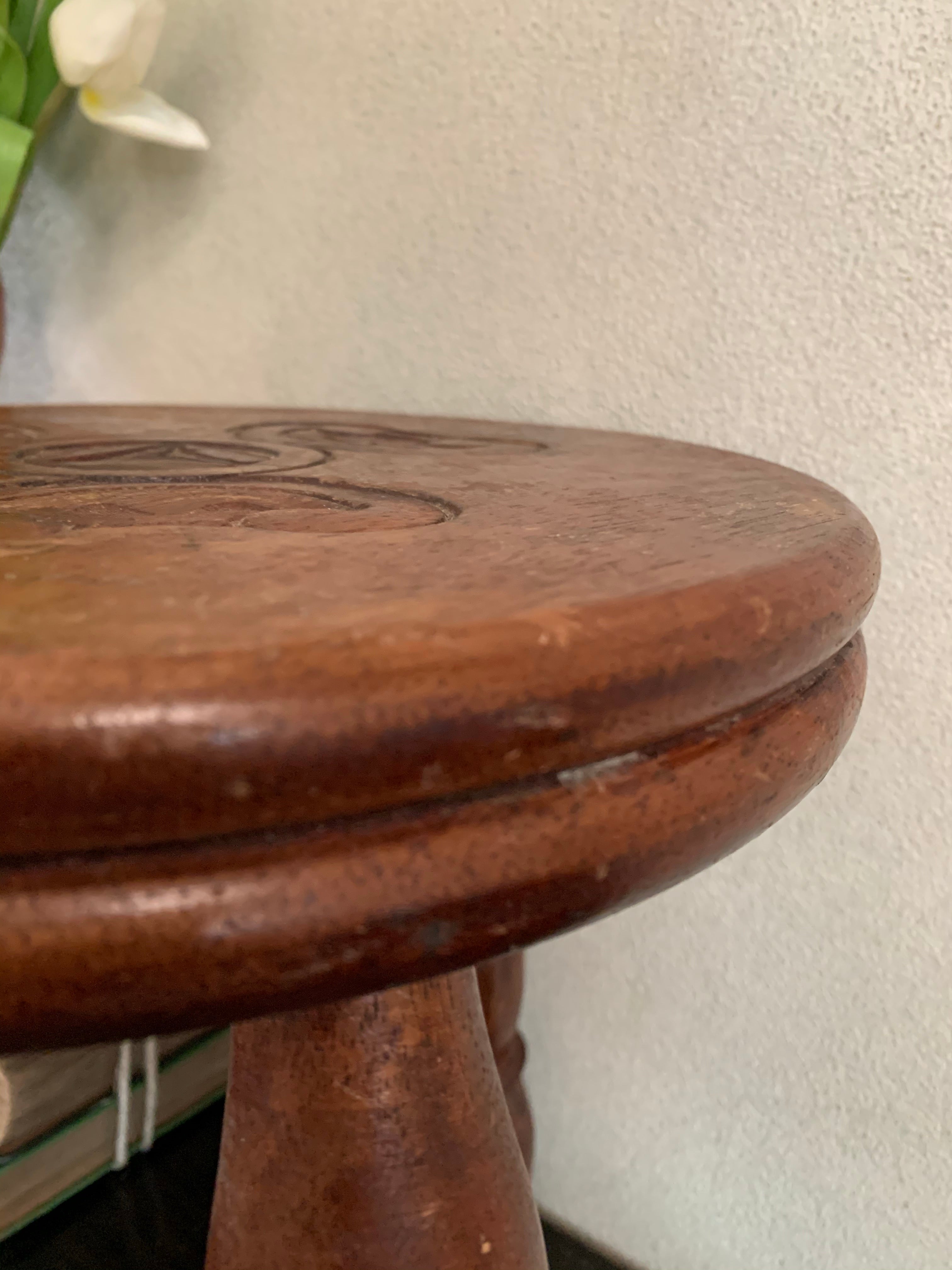 French Vintage Milking Stool 2