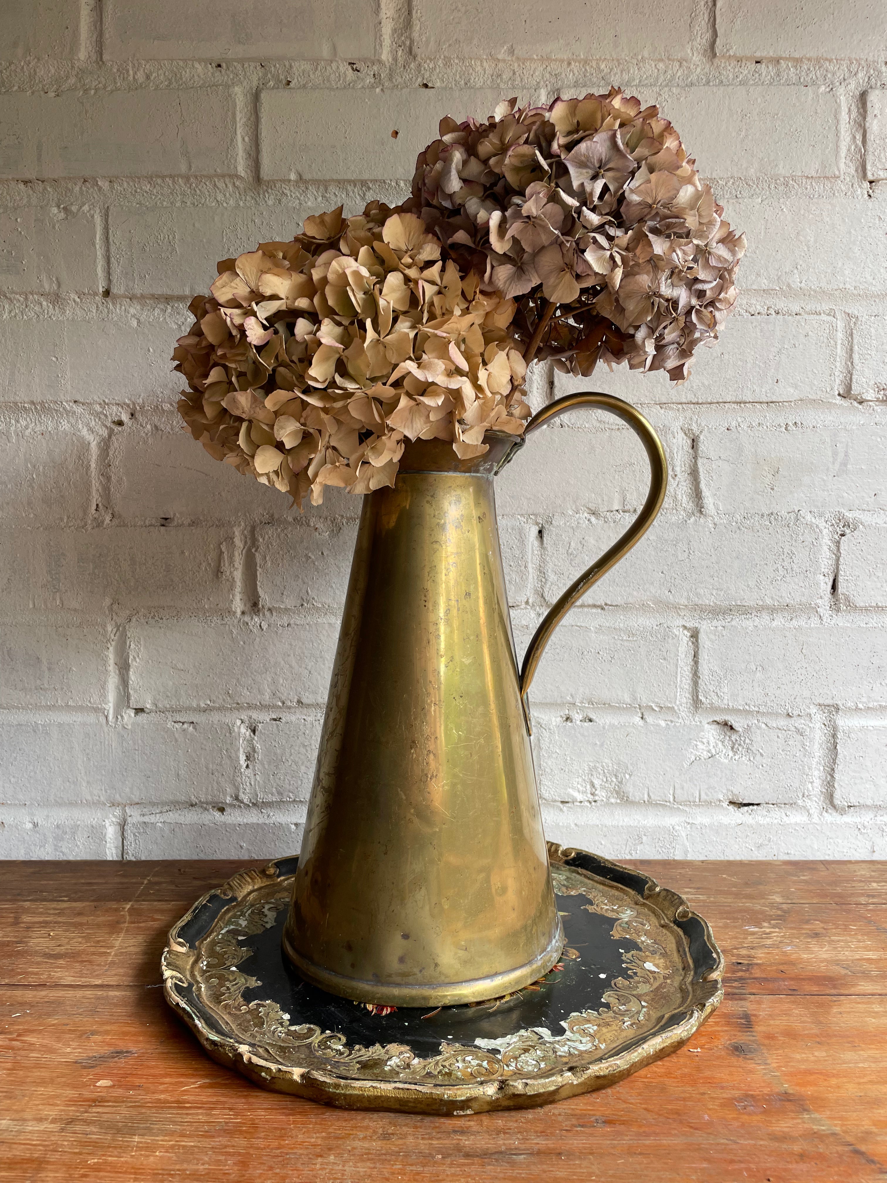 Joseph Sankey 19th Century Brass Jug