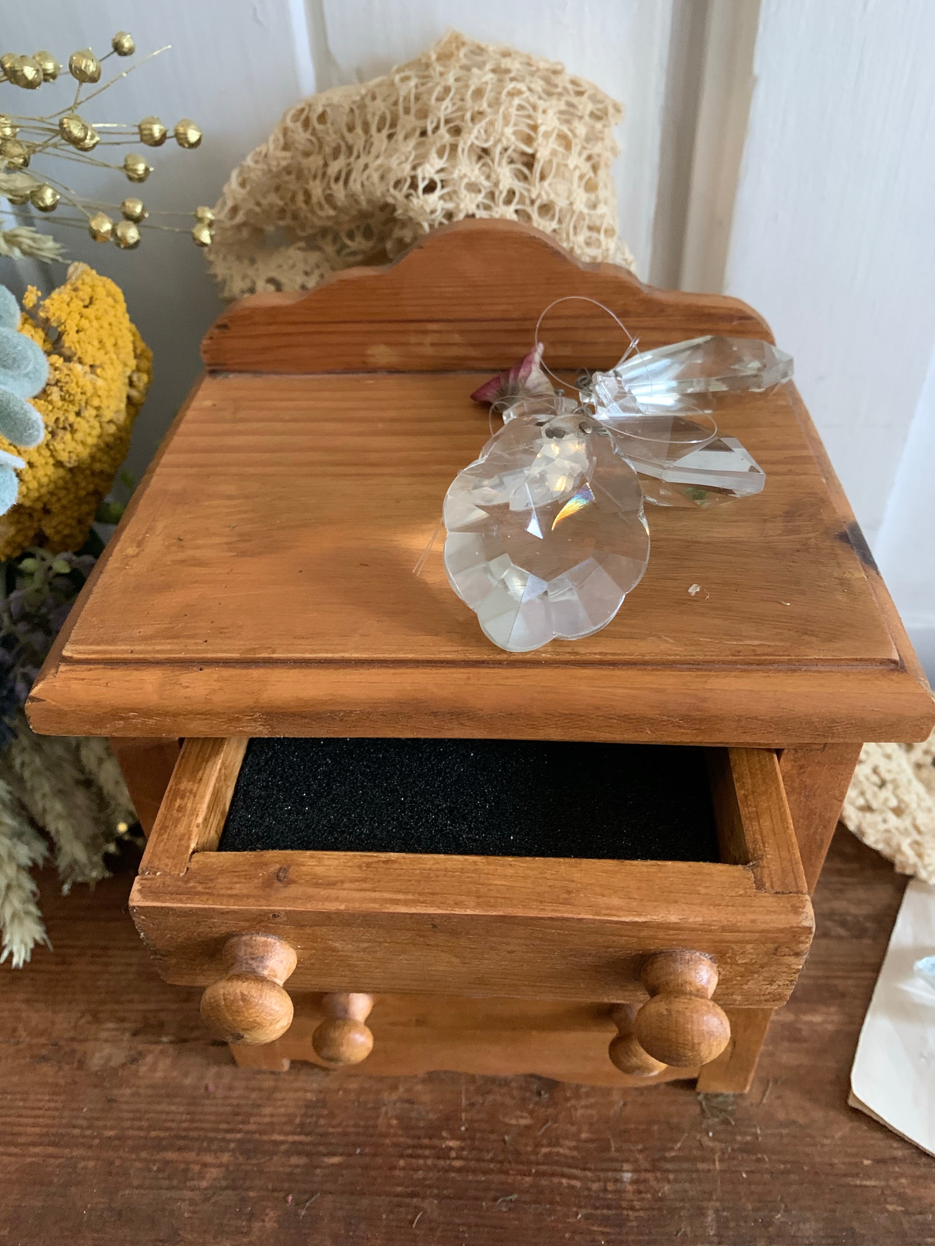 Miniature Vintage Pine Chest of Drawers