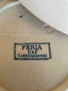 Two French Transferware Bowls