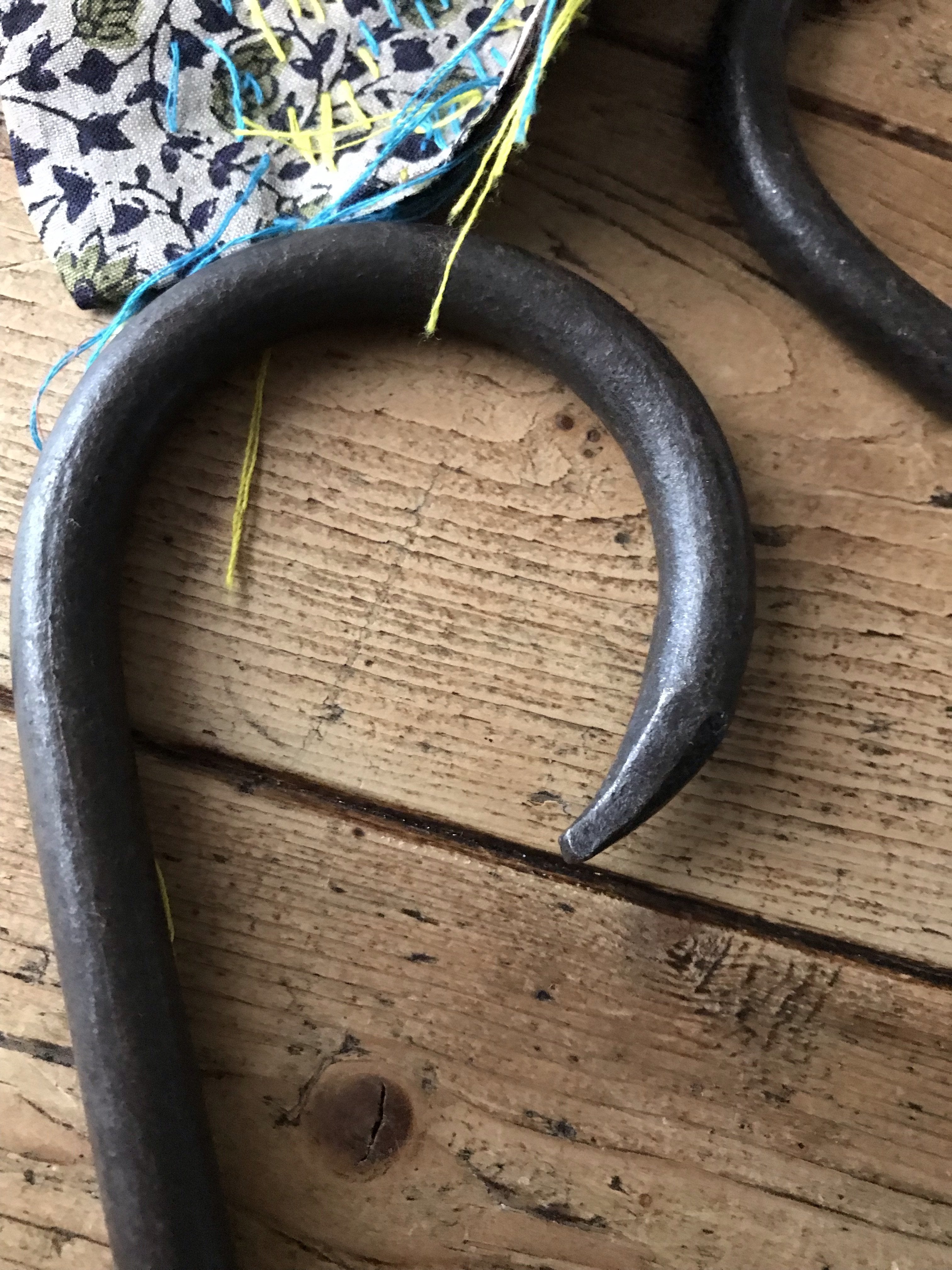 Hand-Forged Iron "S" Hook