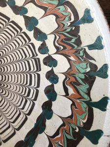 Vintage Romanian Decorative Plate