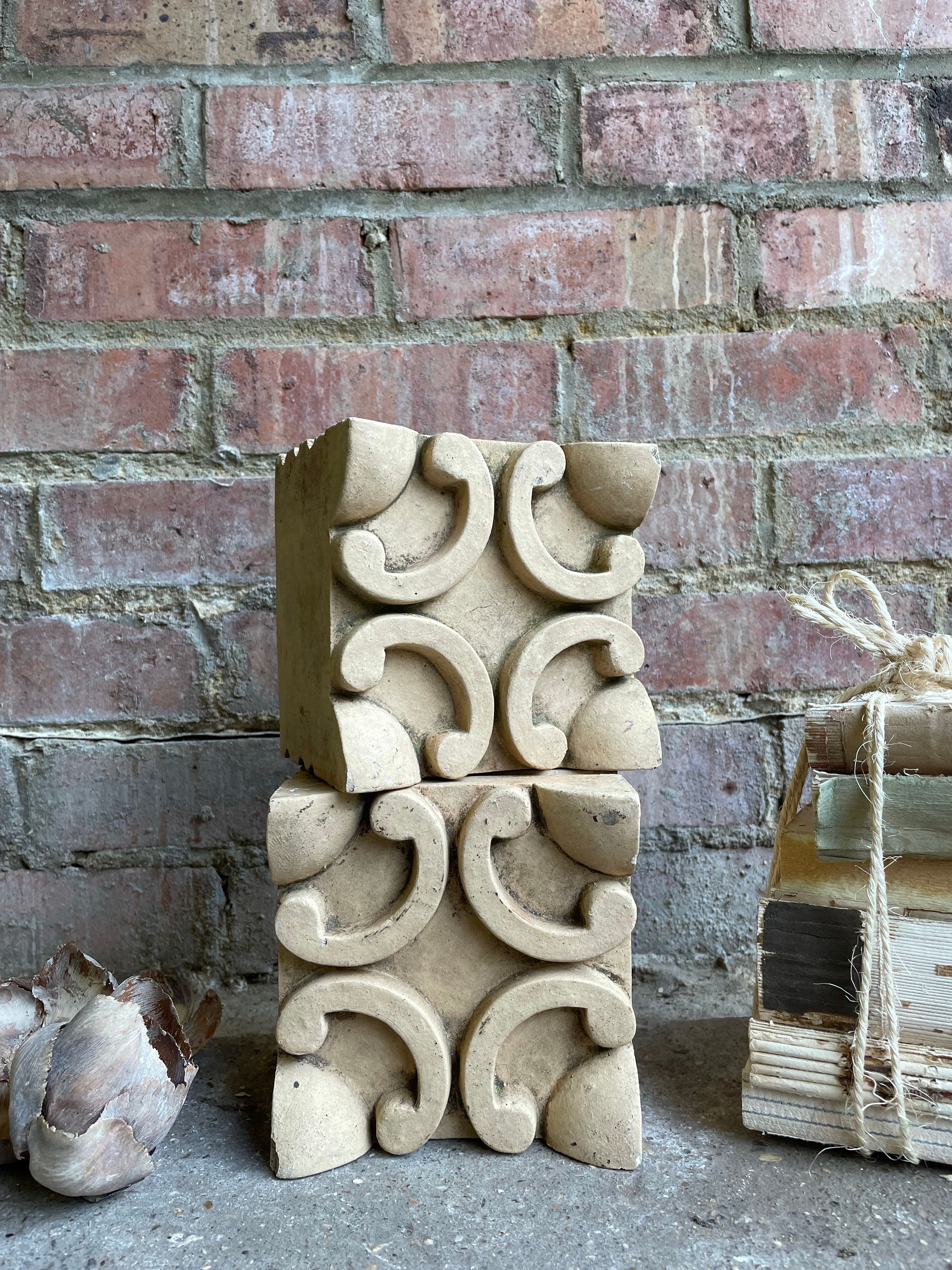 Decorative Architectural Brick in Terracotta Hues