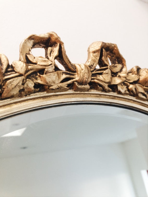 Large Gold Vintage Mirror