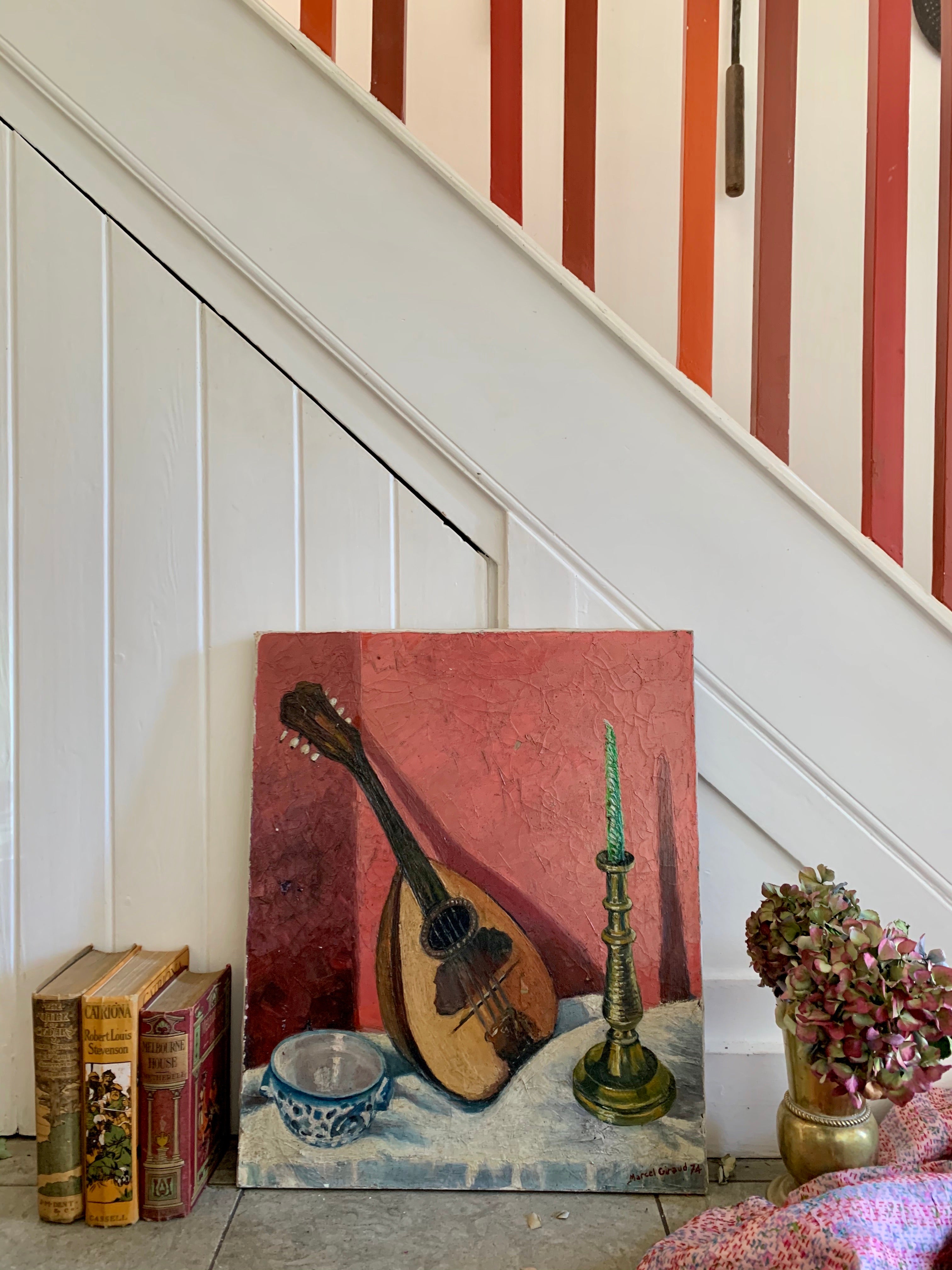 Still Life with a Lute  - Oil on canvas