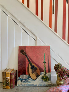 Still Life with a Lute  - Oil on canvas