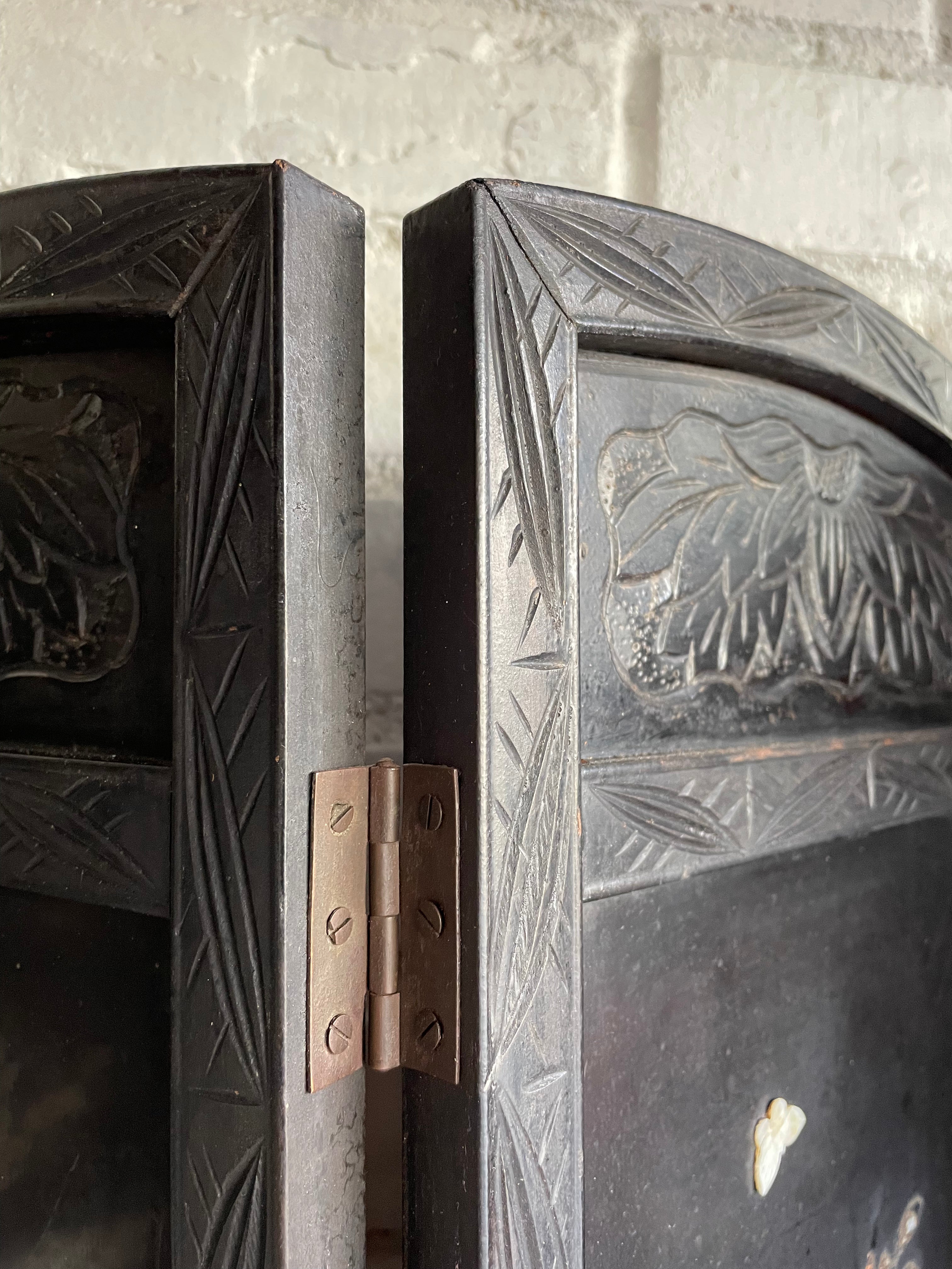 19th Century Small Japanese Screen