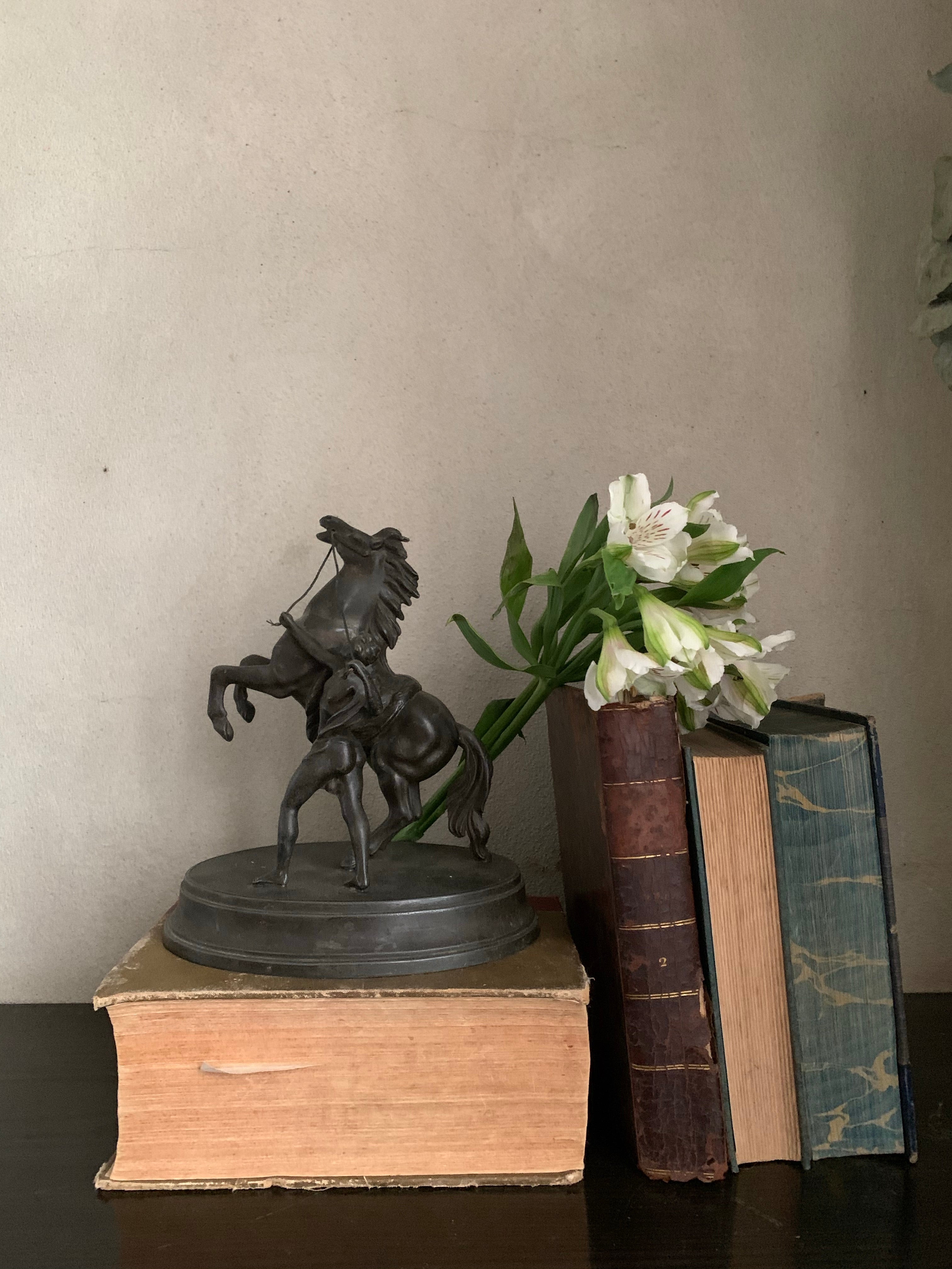 Spelter Horse Sculpture