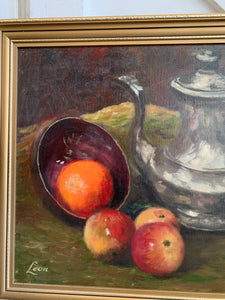 Beautiful Still-Life Oil Painting