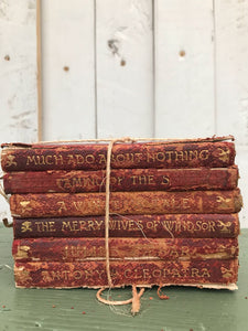 Trio of 1900s Mini Shakespeares