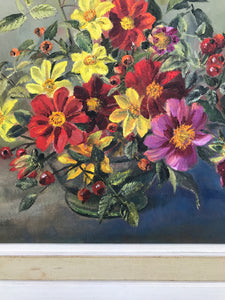 Vintage Floral Still Life