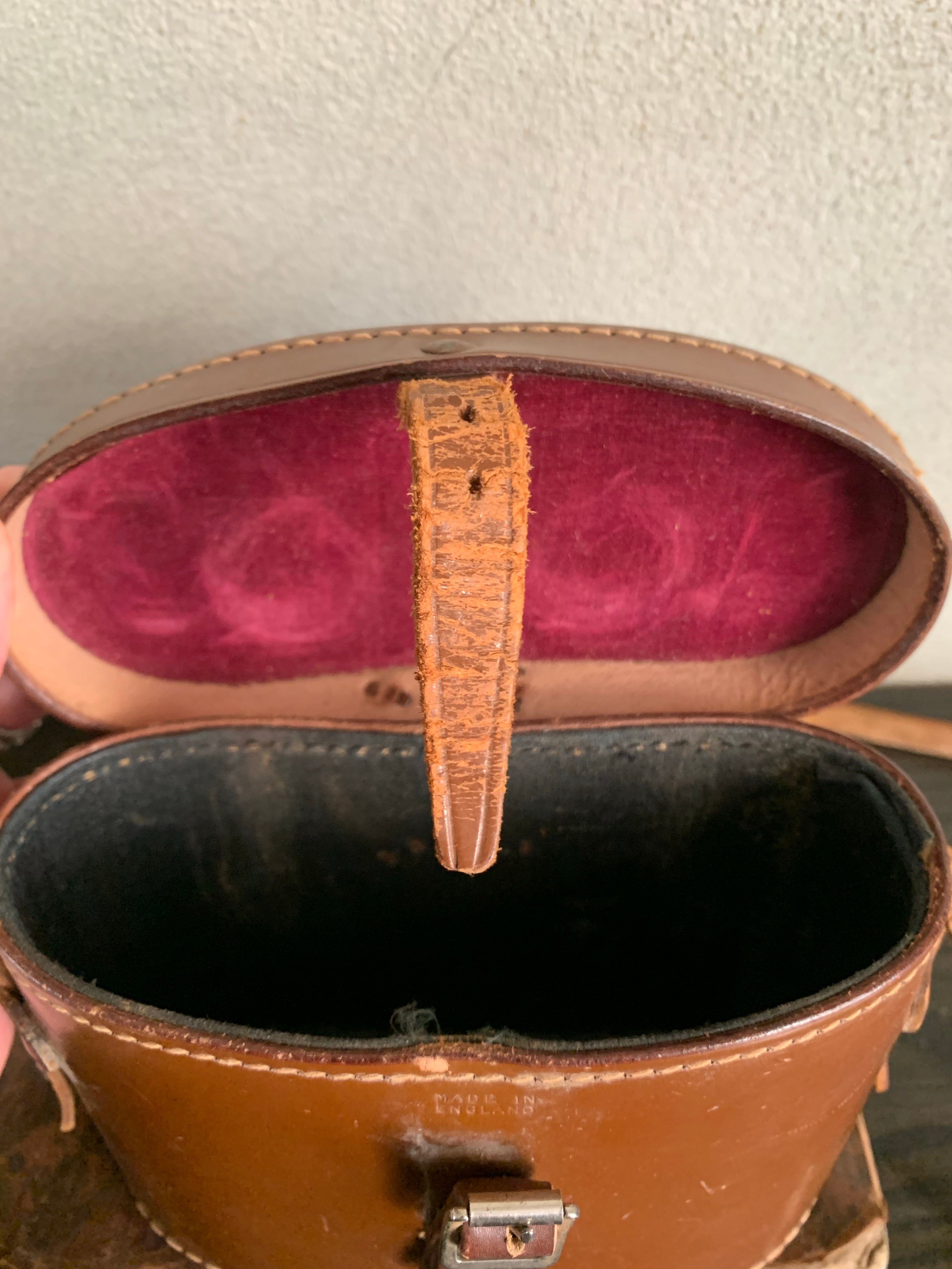 Vintage binoculars with original box