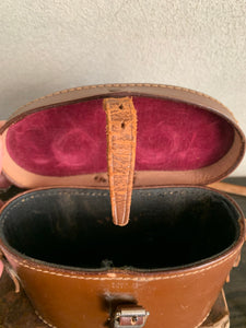 Vintage binoculars with original box