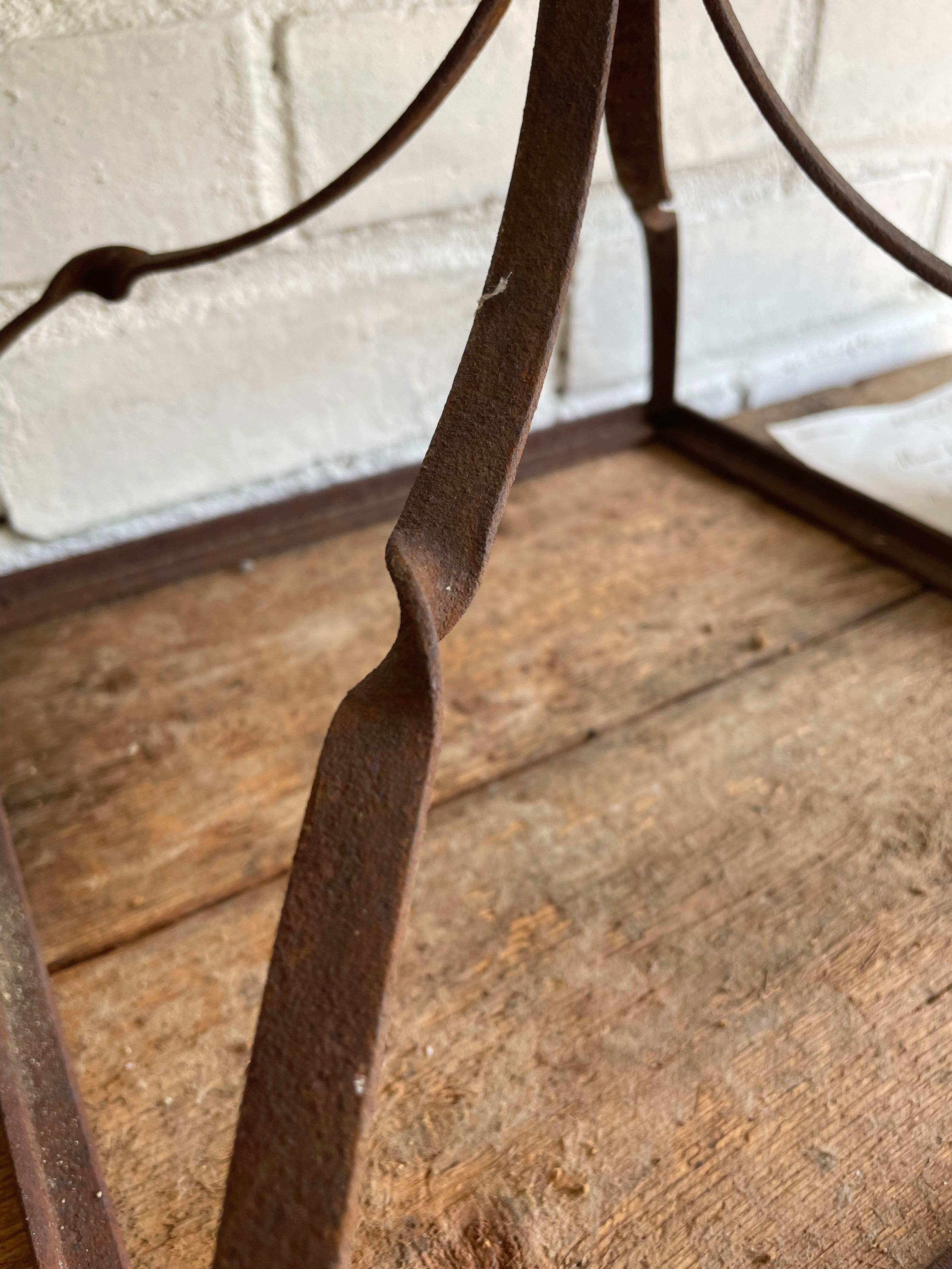 Rustic Metal Cloche