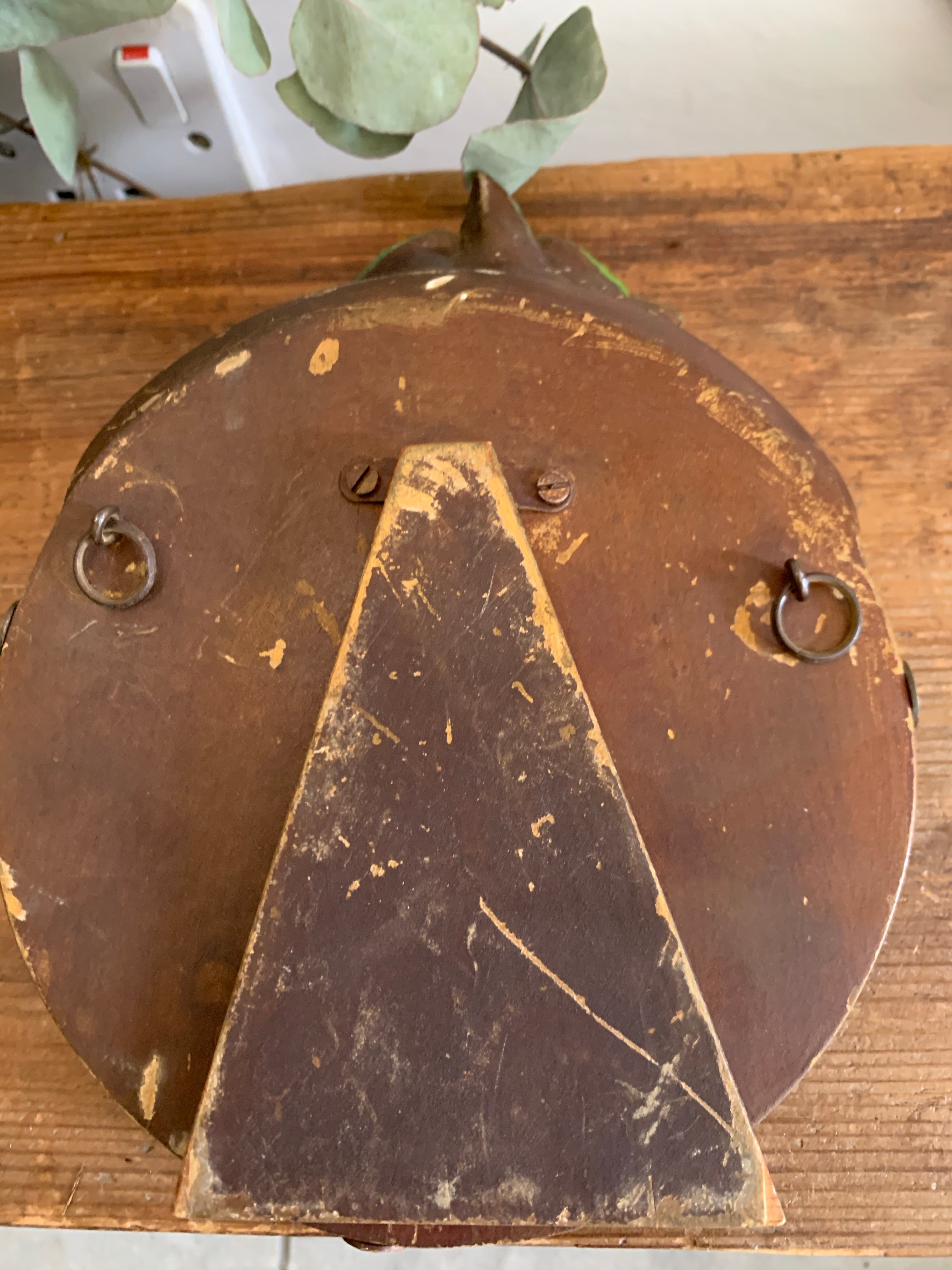 Barbola Mirror with Decorative Flowers